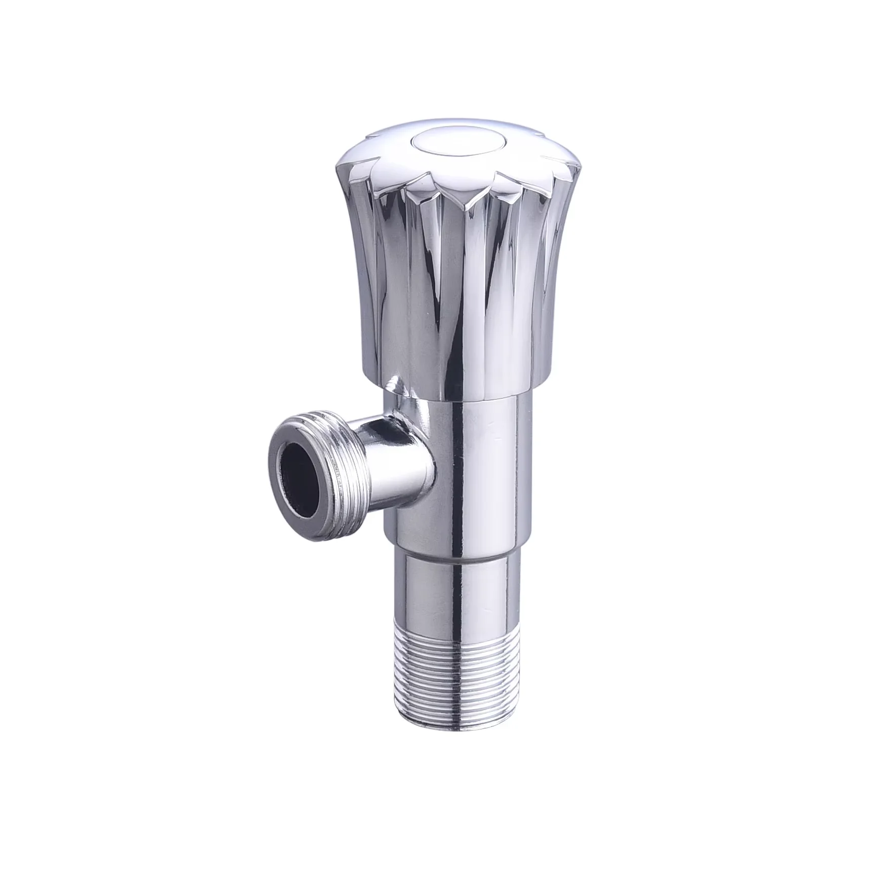 High Quality 1/2 inch  Chrome Plated polished stainless steel Angle Valve