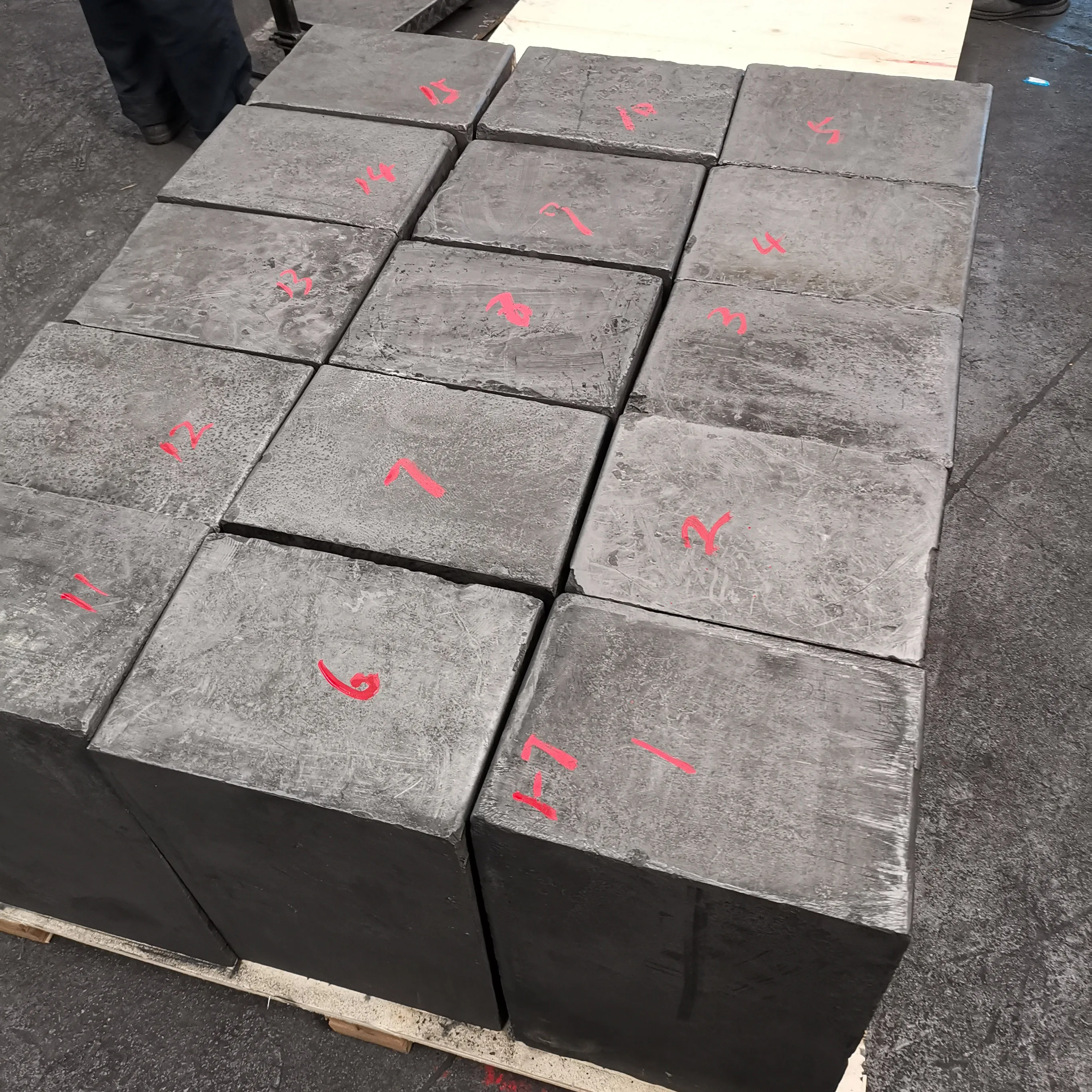  Высокая плотность OCM-4 Die литой графитовый блок для алмазных