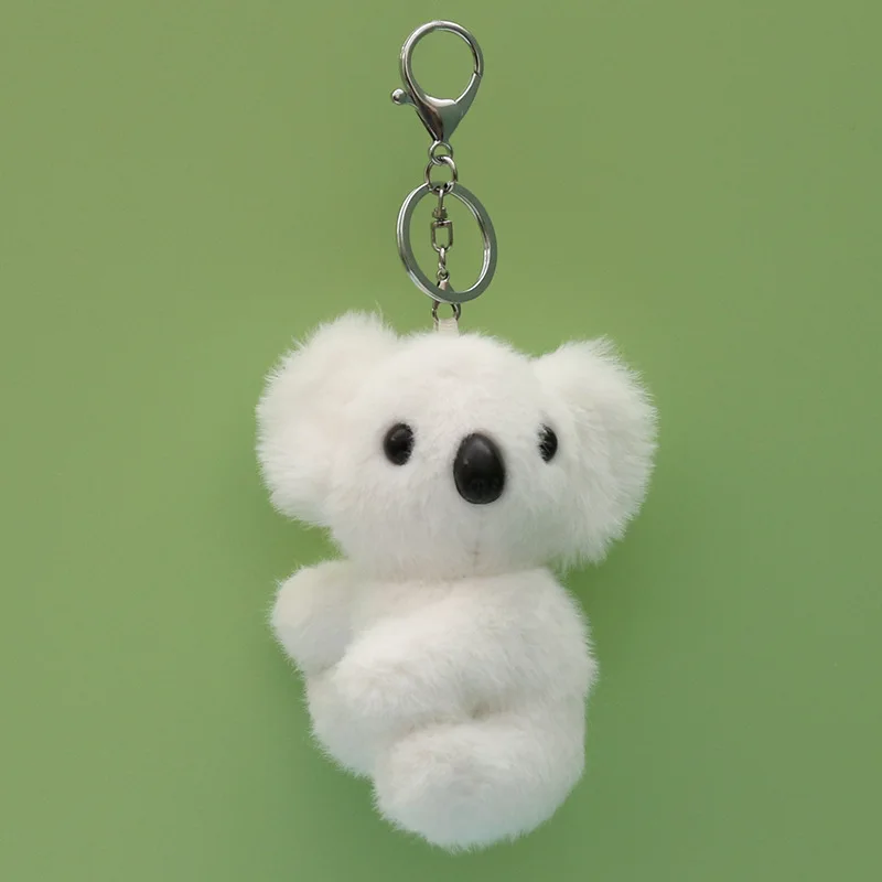10cm Custom Mini Koala Plush Keychain Stuffed Animal Fluffy Koala Bear Soft Toy Plush