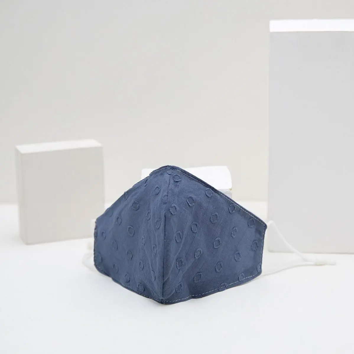 Manufacturer Supplier Women Protective Brown Cotton Printed Face Mask With Nose Wire Filter Pocket Valve