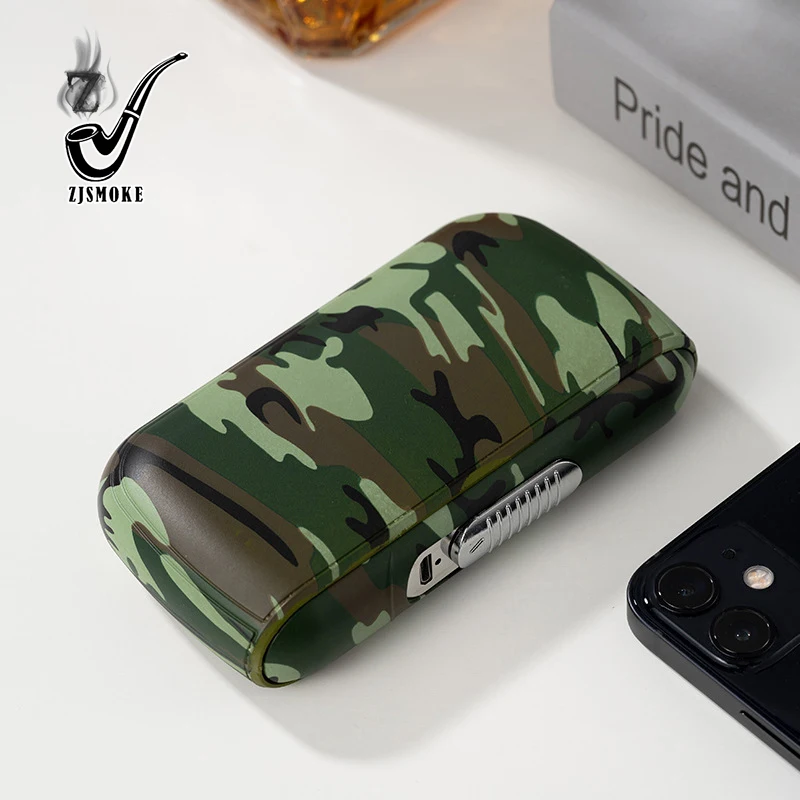 2-in-1 Multi-Function USB Cigarette Lighter Leather Waterproof Portable Cigarette Case Charging Lighter 10 Pcs Rough Wholesale