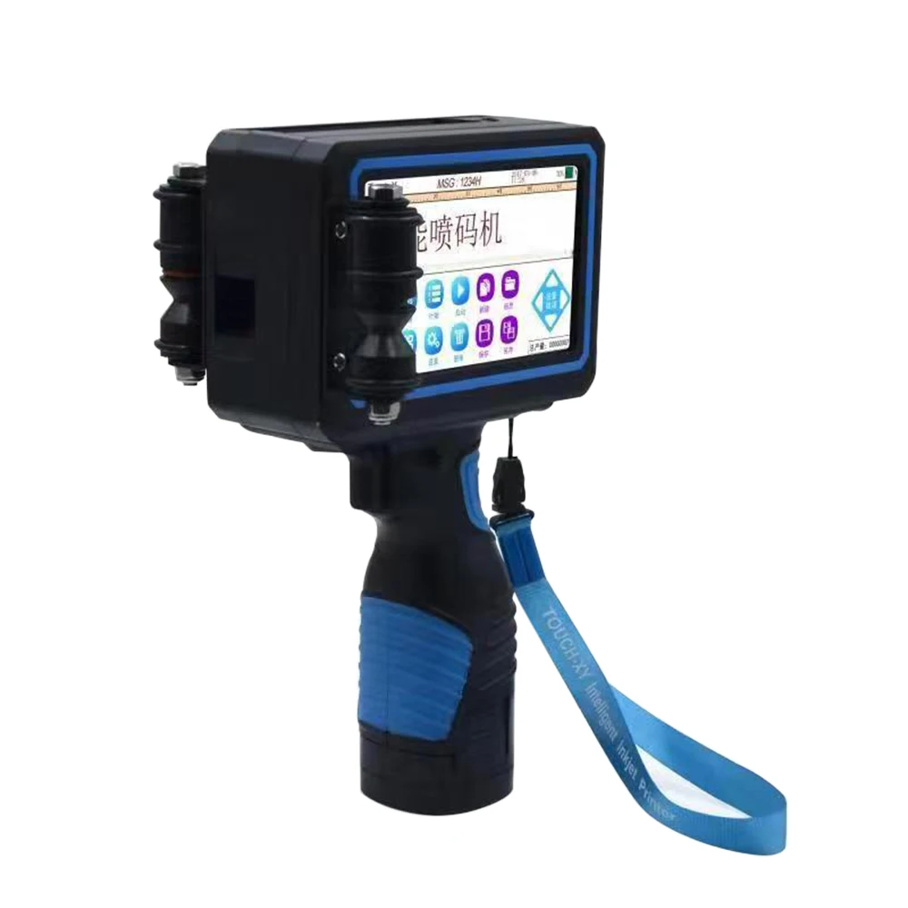 More languages TIJ 12.7mm newest expiry date online  handheld inkjet for  belt thermal portable lot number batch number