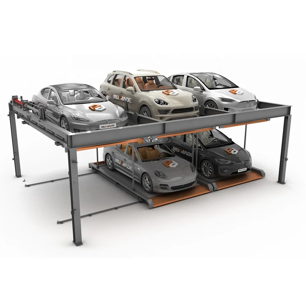 Semi-Auto Multi Floors Lift-Sliding Mechanical Puzzle Parking System