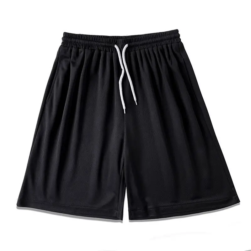 2021 Best selling loose quick dry breathable solid color 10 color new ice mesh basketball shorts