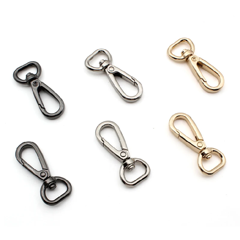 High Quality Thick Snap Hook Metal Clasps Oval Trigger Swivel Dog Leash Hook For Pet Collar