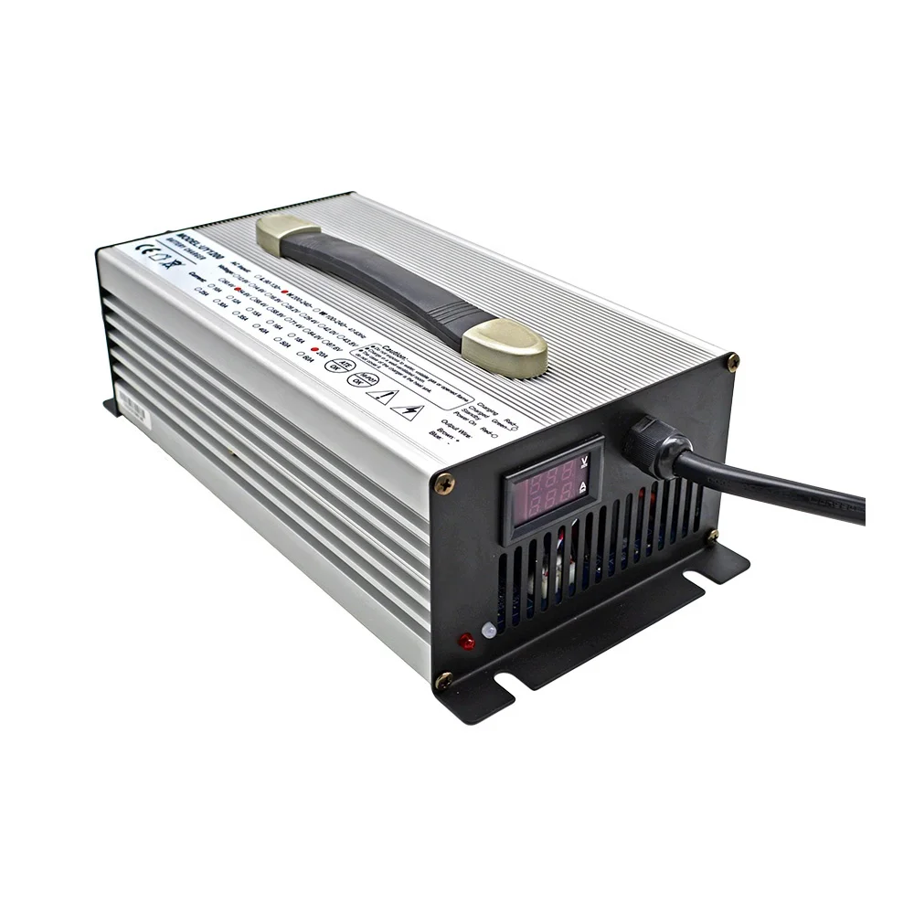 lithium battery charger 60v 36v 24v 12v lead acid 4s lifepo4 50a 30a 25a