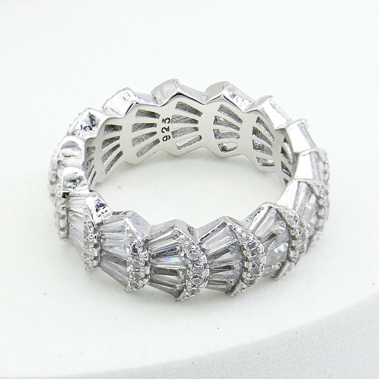 
Fashion 2020 wide band ring lucky fashion ring 925 bridal jewelry 