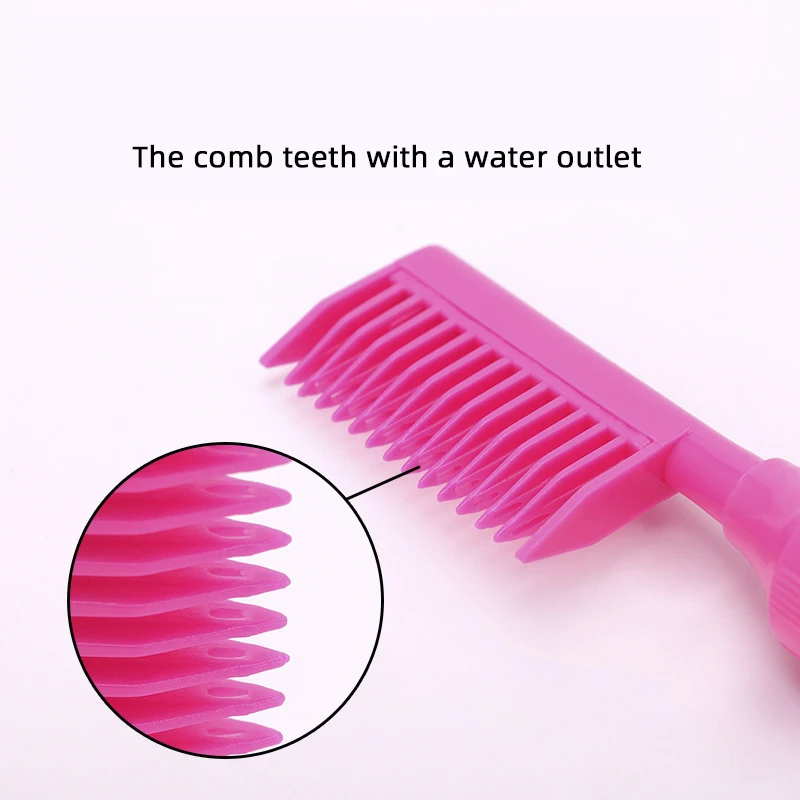 wholesale 1 pack 160ml 6oz root comb applicator bottle with comb attachment cheap hair dye empty applicator bottles for hair oil