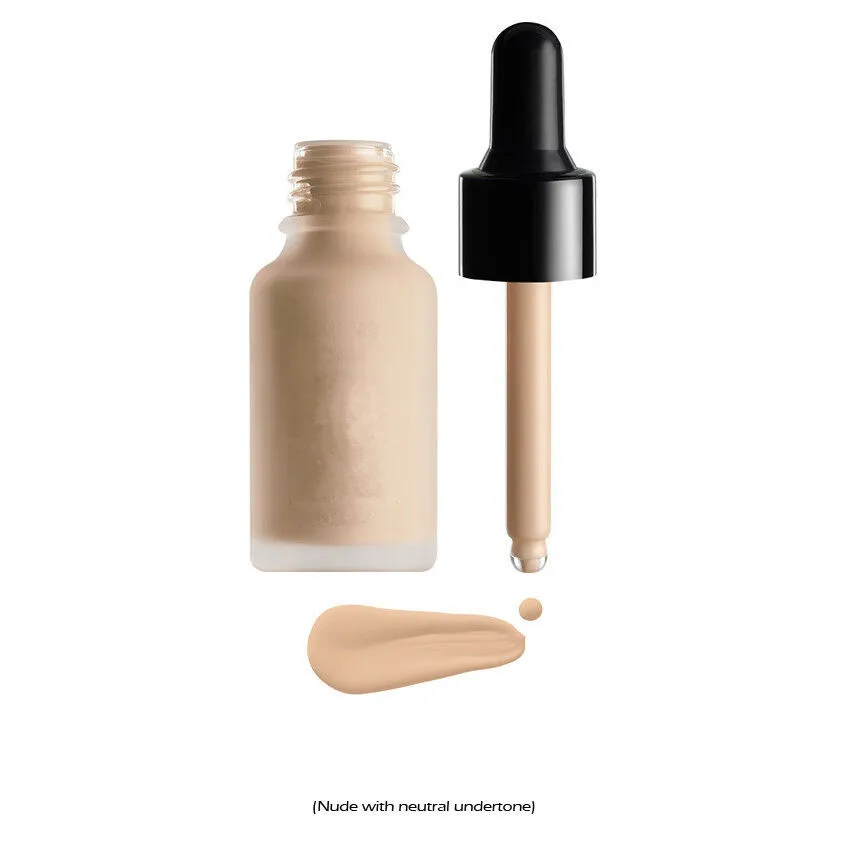 Private Label 24 Colors Wholesale Full Coverage Control  Matte Liquid  Drop Foundation Face Makeup