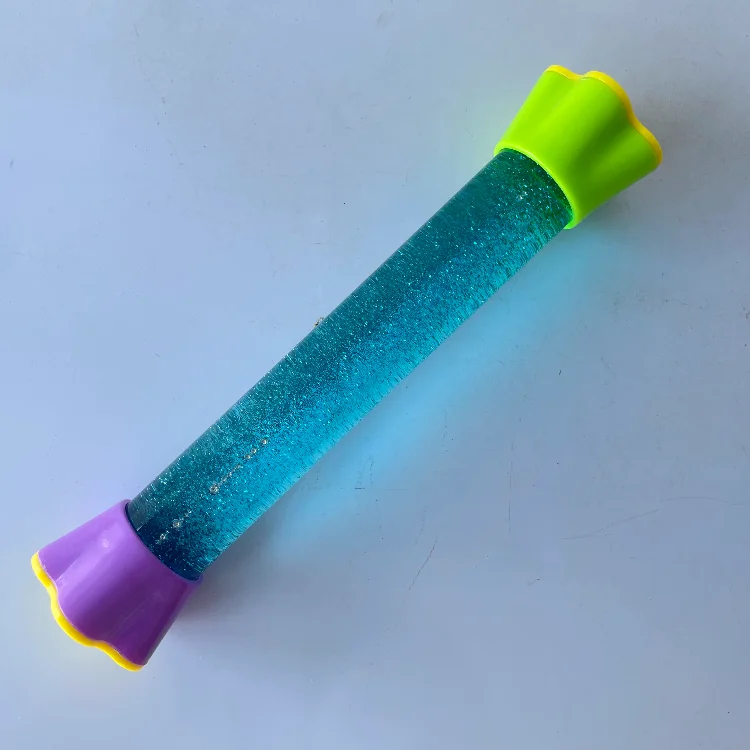 New  Novelty and funny sensory play timer tubes floating liquid hourglass sand timer for kids