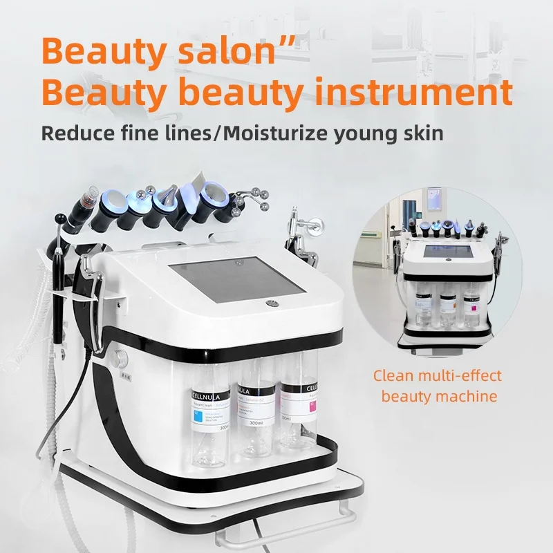 Профессиональная гидро дермабразия алмазный пилинг HD Beauty скруббер для кожи микродермабразия Гидра кислородная машина лица