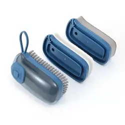 Multifunctional Scrubbing Brush Easy to Grip Household Cleaning Brushes Reusable Soft Laundry Clothes and Shoes Brush