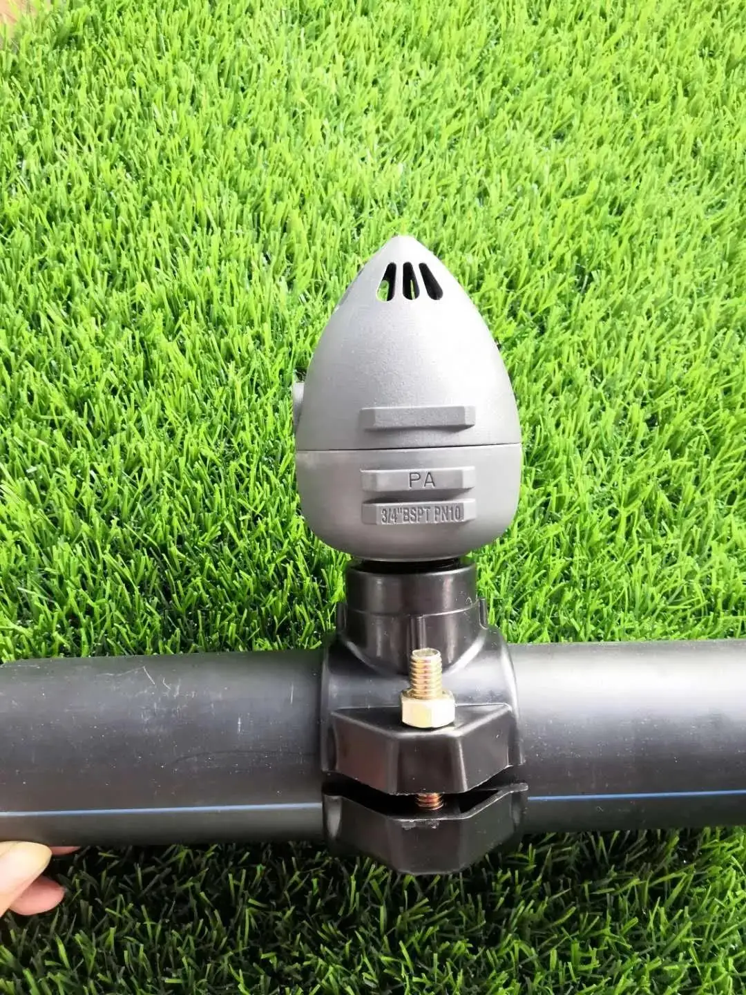 Air Release Valve for Irrigation System Pressure Relief Device Wholesale Price PA Plastic Material