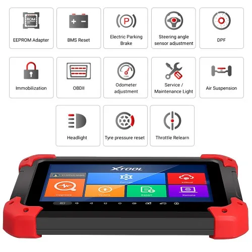  XTOOL X-100 накладка таблетки ключевой программист с EEPROM адаптер Поддержка специальные