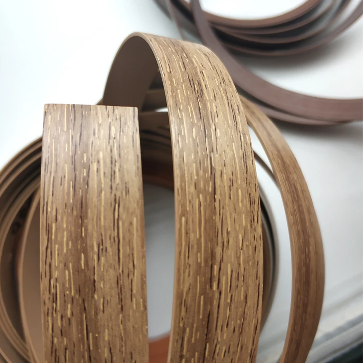 Chinese Factory Furniture Accessories Parts Pakistan Lowes Veneer Pvc Edging Plastic Edge Banding Trim Cabinet Door Edge Strip