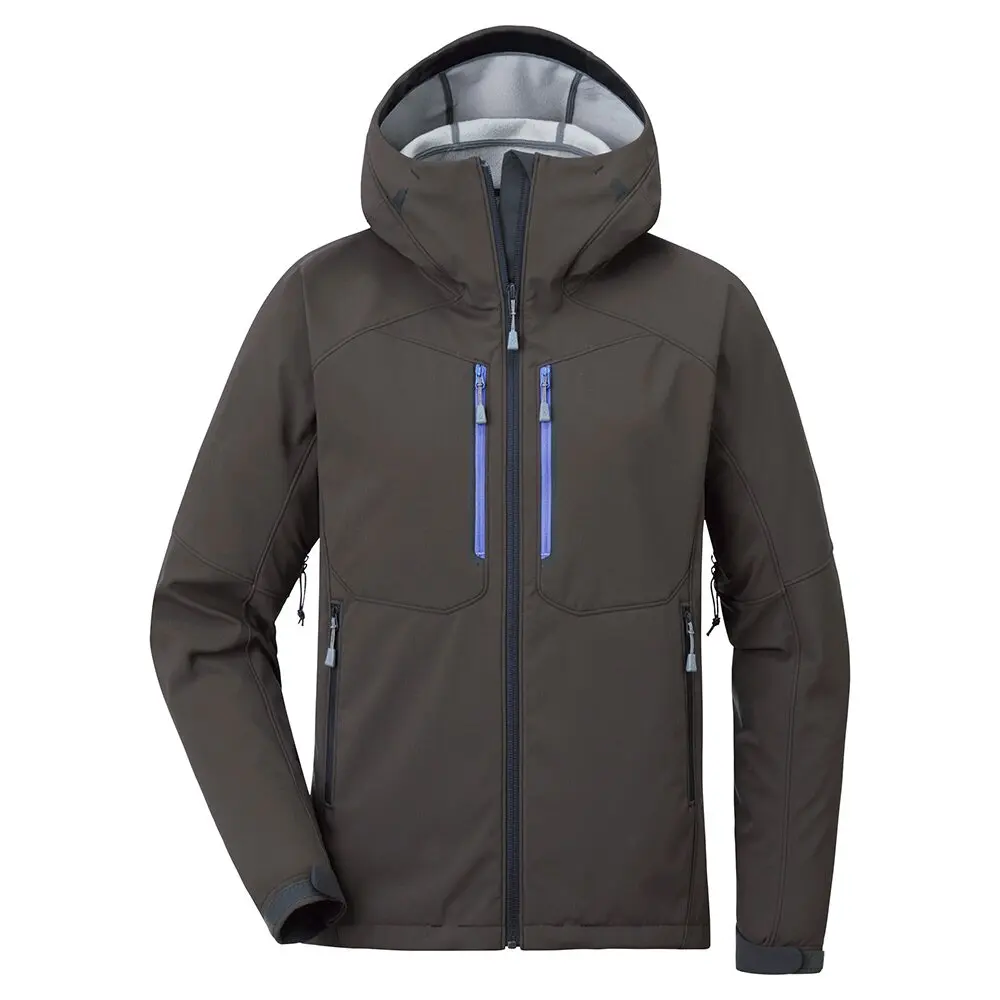 Nylon four sided elastic high-quality waterproof breathable jacket hiking and mountaineering soft shell casual commuting jacket