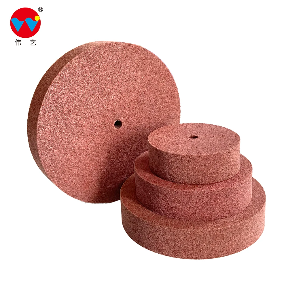 China Best quality Weiyi brand metal Buffing abrasives Non Woven Polishing wheel