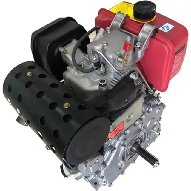 Electric Start 4 Stroke Water Cooling 4 Cylinder Large Diesels Engine