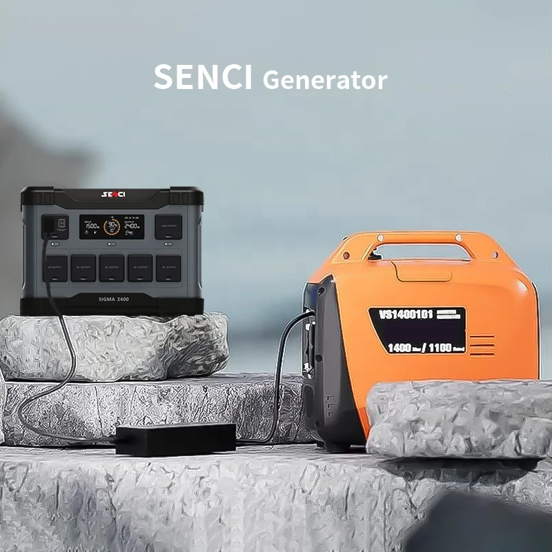 Senci 2.4kw 2150wh lifepo4 Batteries S series Portable Power Station ups mini solar power electric car charger station