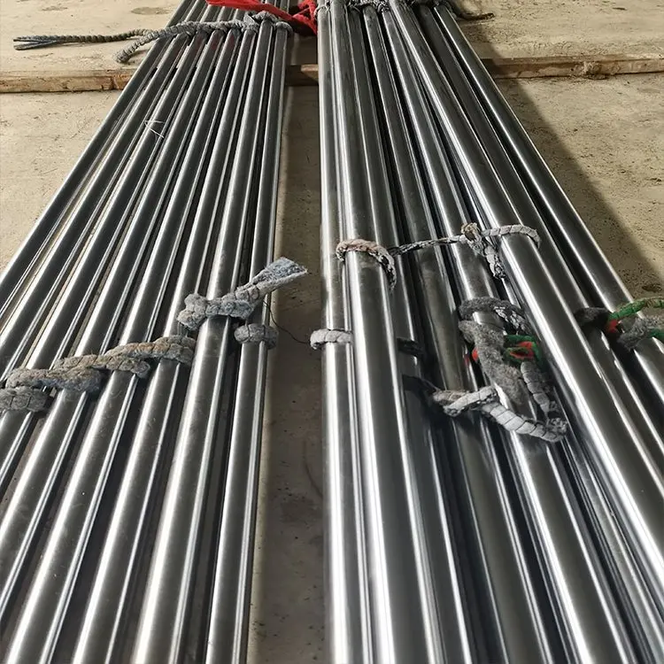 High quality linear optical shaft chromium-plated rod excavator hydraulic cylinder ck45 hydraulic piston rod