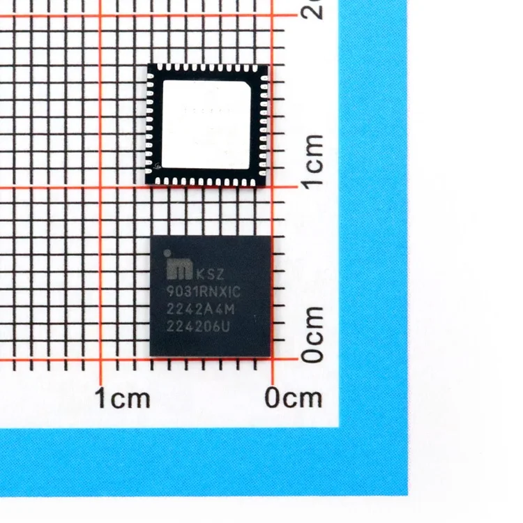Интегральная микросхема KSZ9031RNXIC гигабитный Ethernet-трансивер с поддержкой RGMII и функциями энергосбережения