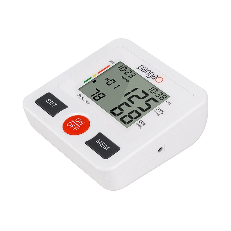 Medical upper arm digital automatic bp checker machine private label blood pressure monitor