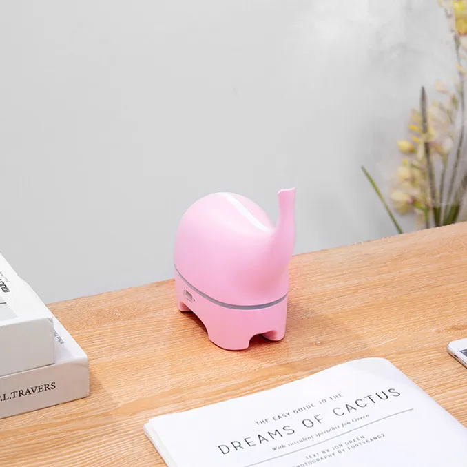 SOICARE 120ml popular USB Baby Elephant Ultrasonic Aromatherapy humidifier essential oil diffuser