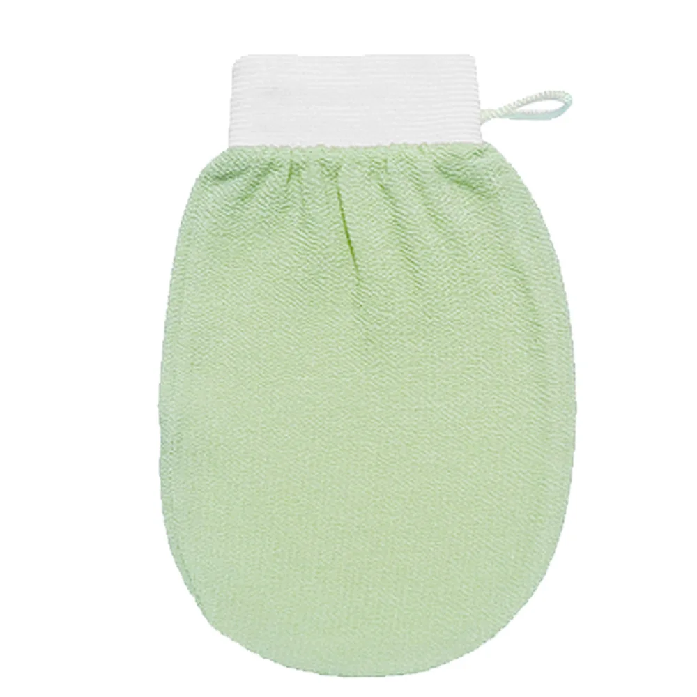 Popular Hot Sale 150D Single Viscose Exfoliating Bath Glove Adult Baby Bath Brushes Sponges