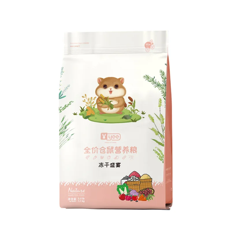 Wholesale Yee High Quality Hamster Food Small Rodents Pets Freeze-dried Mix Seed Grain Feed Food For Hamsters