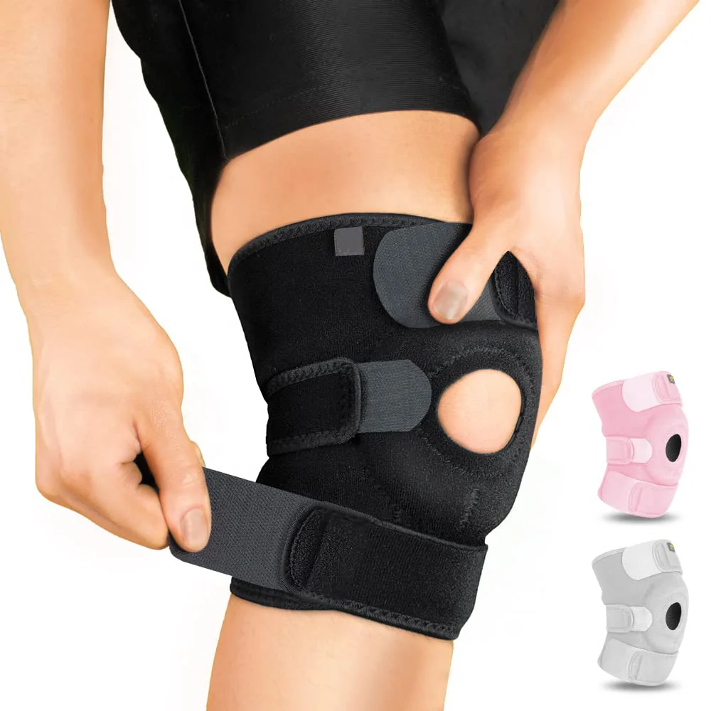 Adjustable knee pads for arthritis Compression Patellar Pad Tendon Support Sleeve Brace for Arthritis Pain Injury Recovery