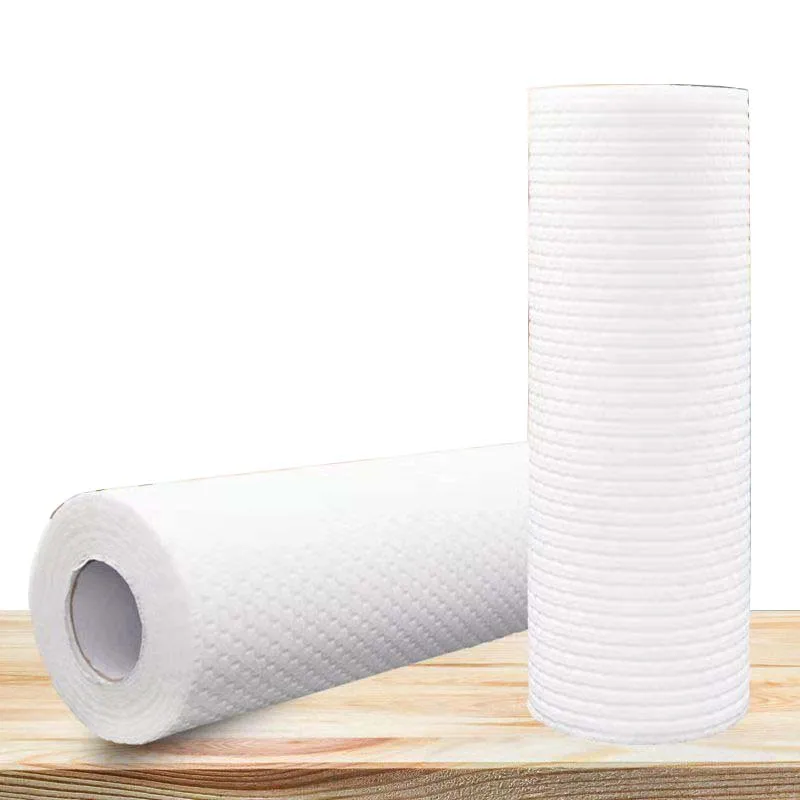 HC customized wood pulp glu kitchen paper towel roll for kitchen super absorbent papertowel