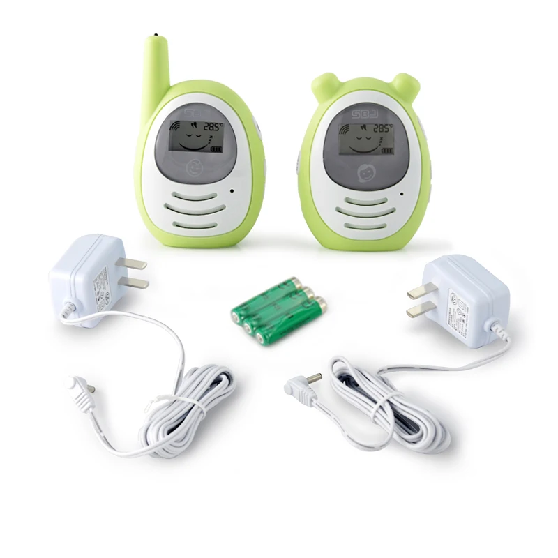 wireless digital two way radios small mini kids walkie talkie baby call phone audio monitor