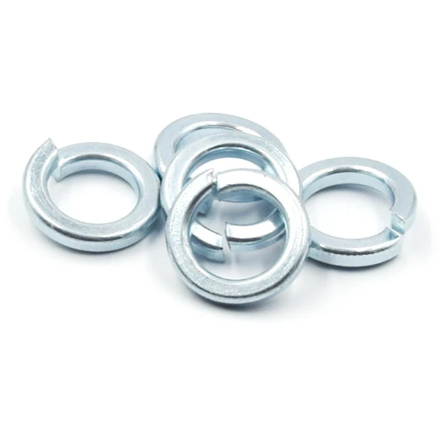 Hardware Fastener Supplier stainless steel Split Lock Washer Zinc Plated Steel Spring lock Washers