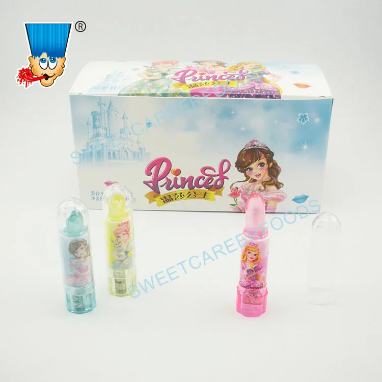 Light Up Lipstick Sugar Free Lollipop Hard Candy Confectionery