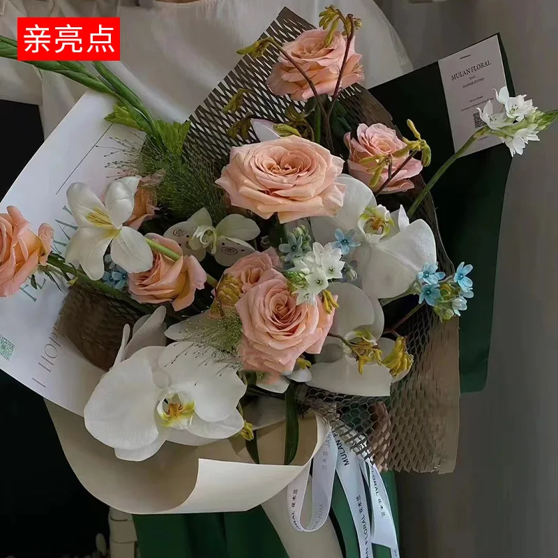 Honeycomb paper mesh Inner Lining paper Flower bouquet Wrapping paper mesh drawing florist florist material