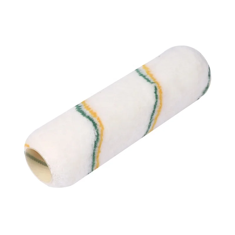 High Quality Yellow and Green Stripes Paint Roller