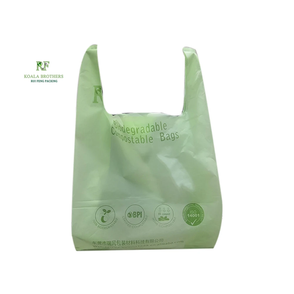 Eco Friendly 100% Biodegradable Cornstarch Trash Bags Compostable Garbage Kitchen