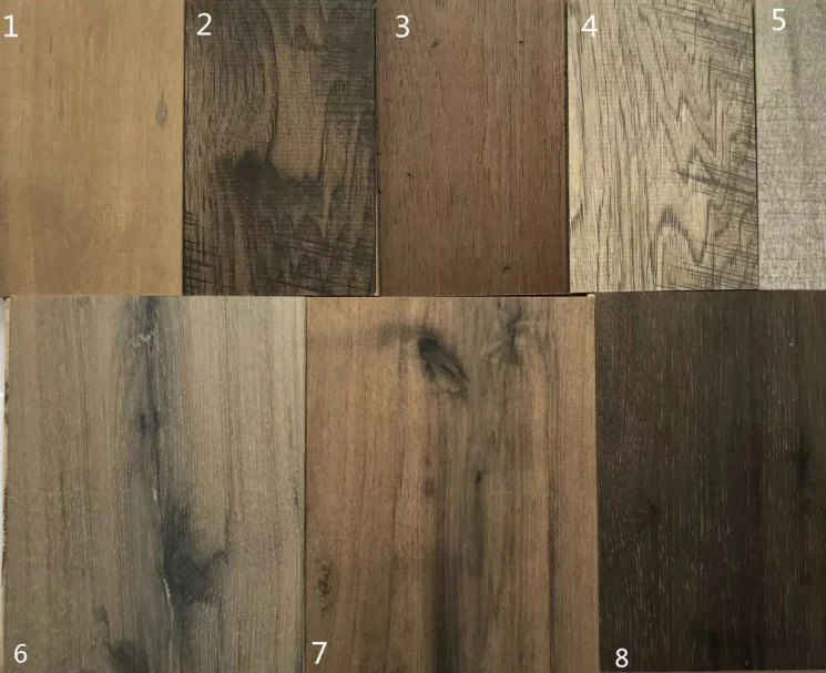 IN STOCK 9.5/1.2x127mm engineered hickory flooring