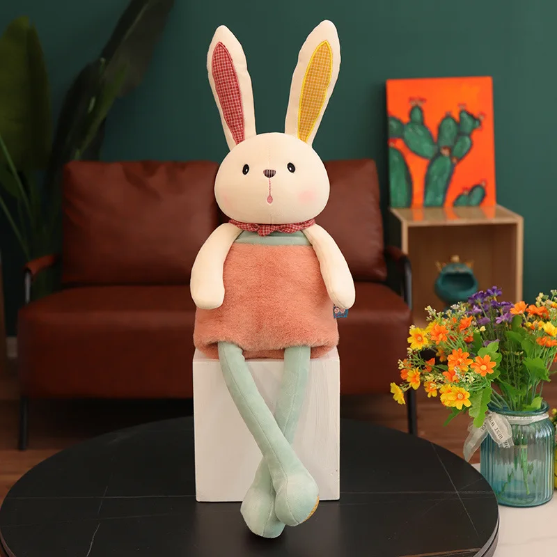 70cm Stretch rabbit rabbit rabbit doll plush toy Warm sun Bear cloth doll gift pillow birthday gift