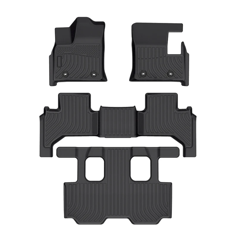 New arrival Wholesale Price High Quality Custom Fit 3d TPE car floor mats carpet for Toyota Landcruiser LC 300