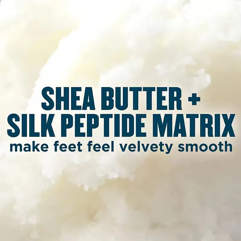 Soft Foot Lotion Moisturizing Rough Dry Skin Silk Peptide Matrix Softening Foot Cream