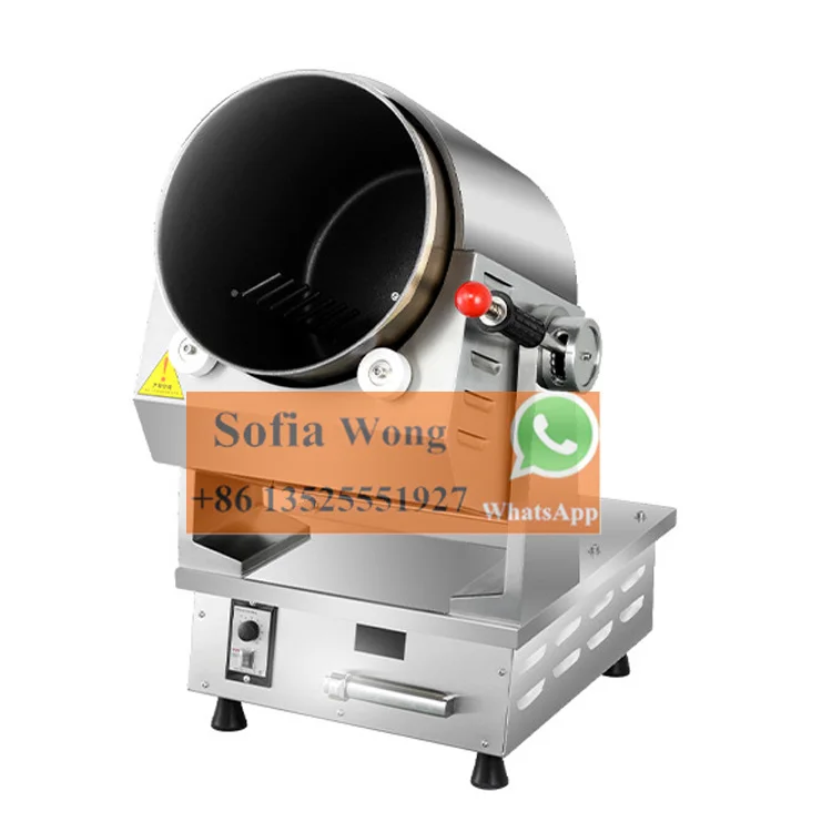 Electric Stir-Frying Drum Cooking Machine Automatic Multi Cooker Wok Intelligent Robot Cooking Machine