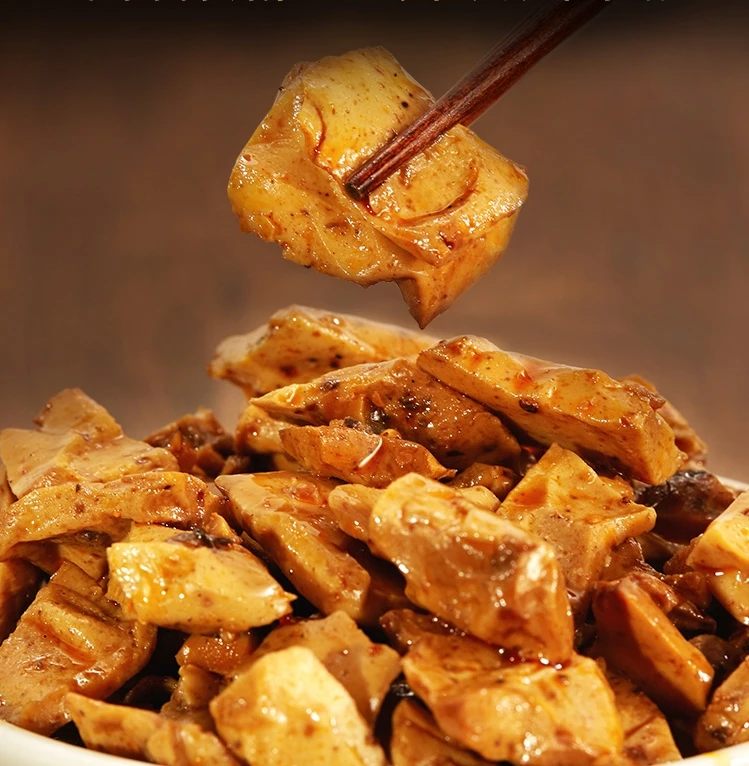 
Sichuan Shifang Red and white special Babao Tofu dry spicy snack 
