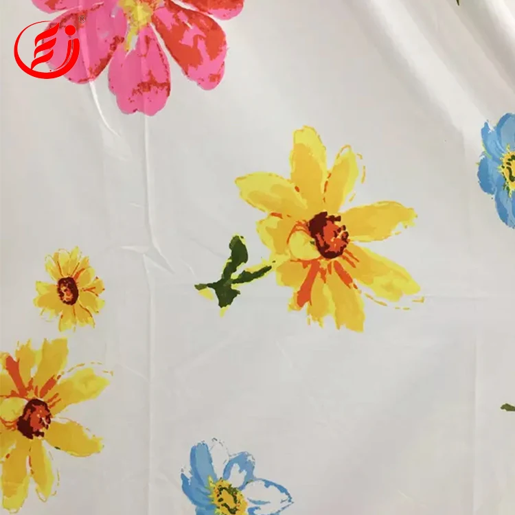 100% polyester brushed pigment printed bedsheet fabric for printed polyester bedsheet