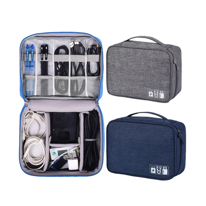 electronic storage case travel bag for cables device