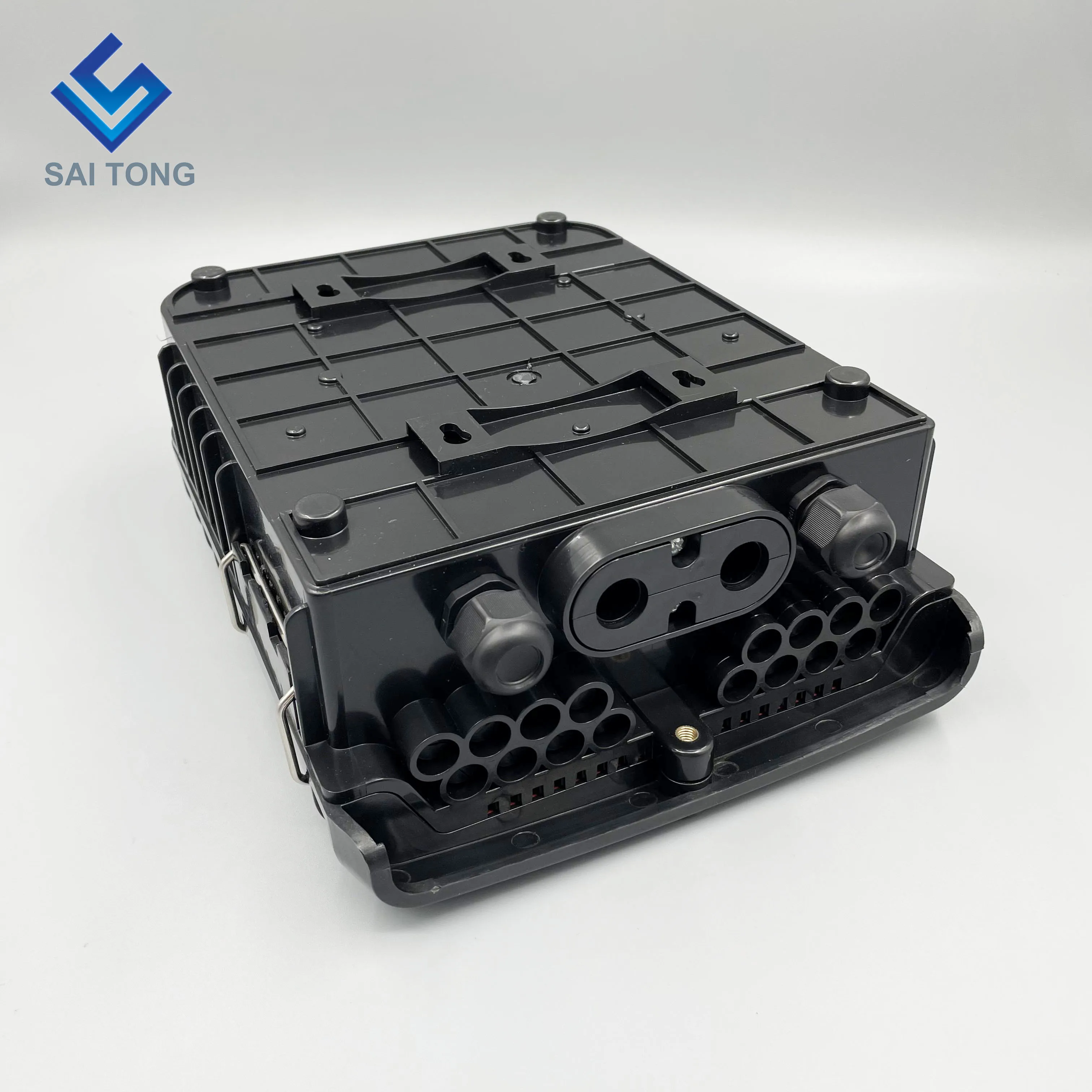 Factory High Quality 16 ports FTTH 16 Core Fiber Optic Splitter Box outdoor optic Fiber Terminal box of 4 in 16 out PLC type