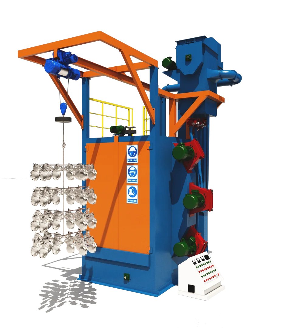 Hanging sand blasting machine shot blast equipment