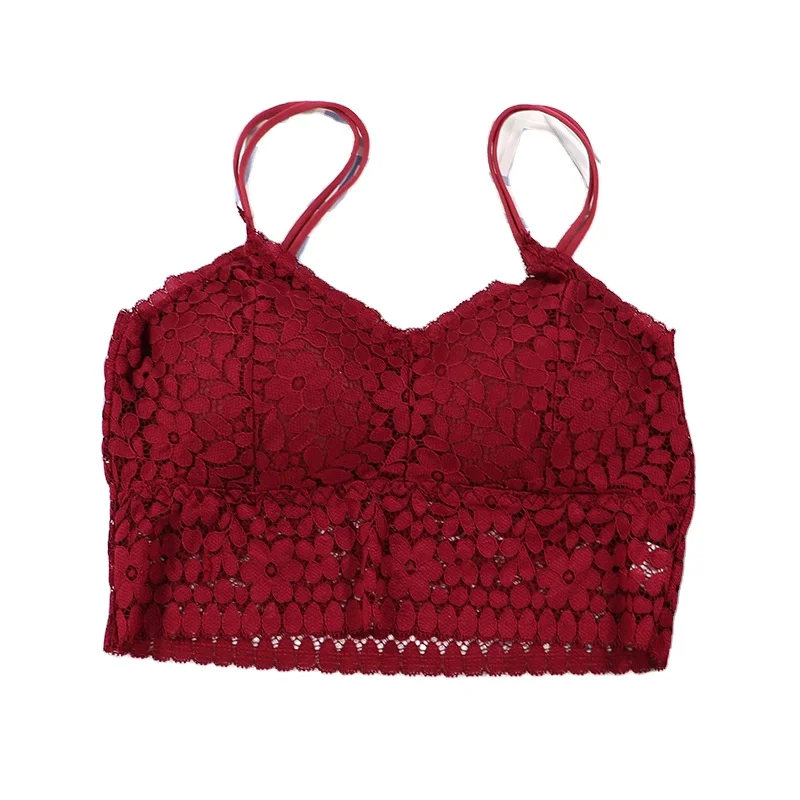 Сексуальное кружевное нижнее белье, бюстгальтер с лямкой на шее, жилет для груди, женский бюстгальтер с тонкими лямками на плечах и красивой спиной, женские майки, топы