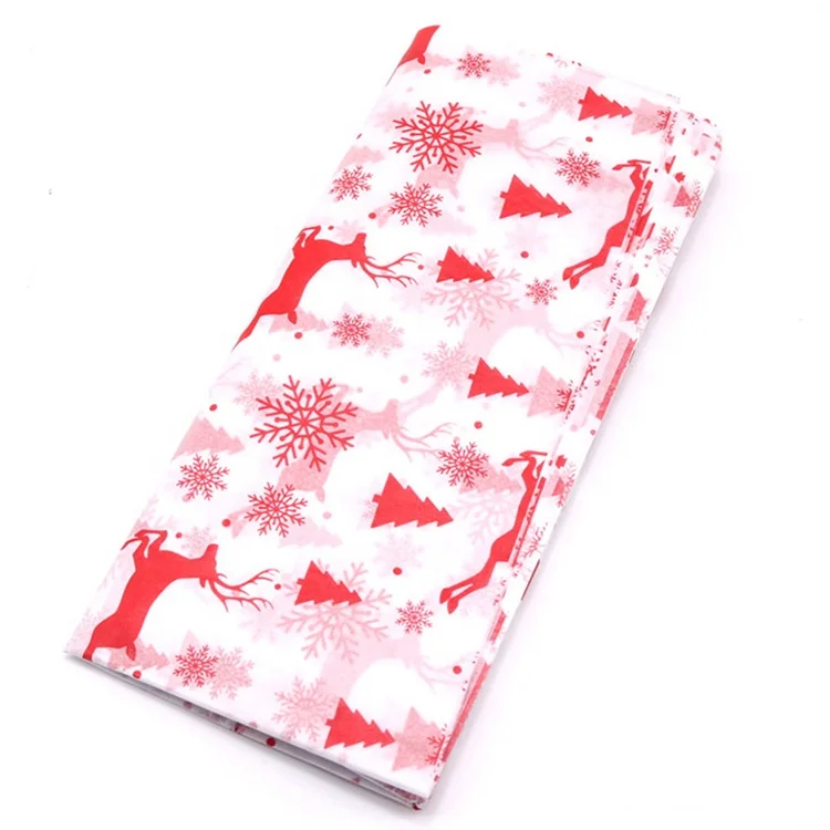manufacturer wholesale custom eco friendly christmas tissue paper Hot sale luxury gift wrapping decorative tissue paper for wine