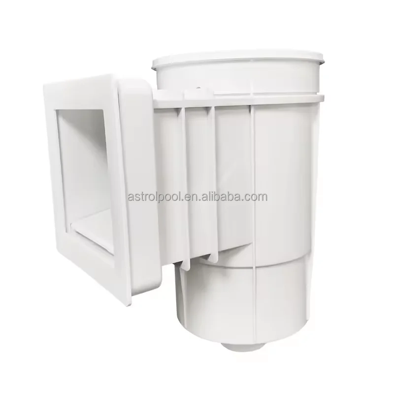 Factory Hot Sale ABS Above Ground Leaf Skimmer Filtration Swimming Pool Wall Skimmer for Concrete Pool